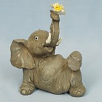 ED10342A Слон с цветочком