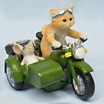 EV15478 Котёнок мотоциклист