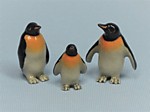 X065 Мини пингвины семья 3 шт.